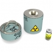 Контейнер защитный для хранения флаконов с радиофармпрепаратом TISSA-RP TMRP-03.02.13