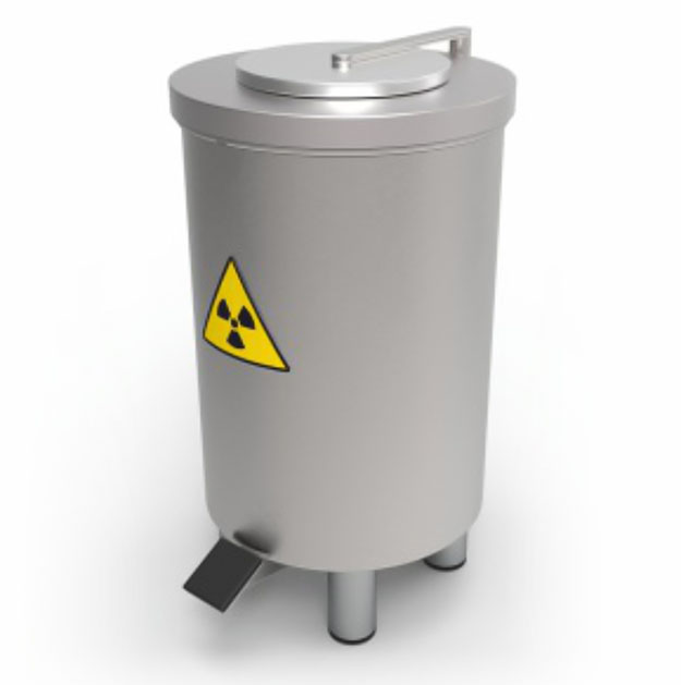 Контейнер защитный «TISSA-RP» для сбора твердых радиоактивных отходов