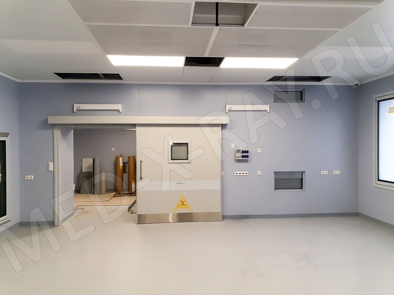 ГБУЗ ГКБ им. С.П. Боткина ДЗМ Двери рентгенозащитные