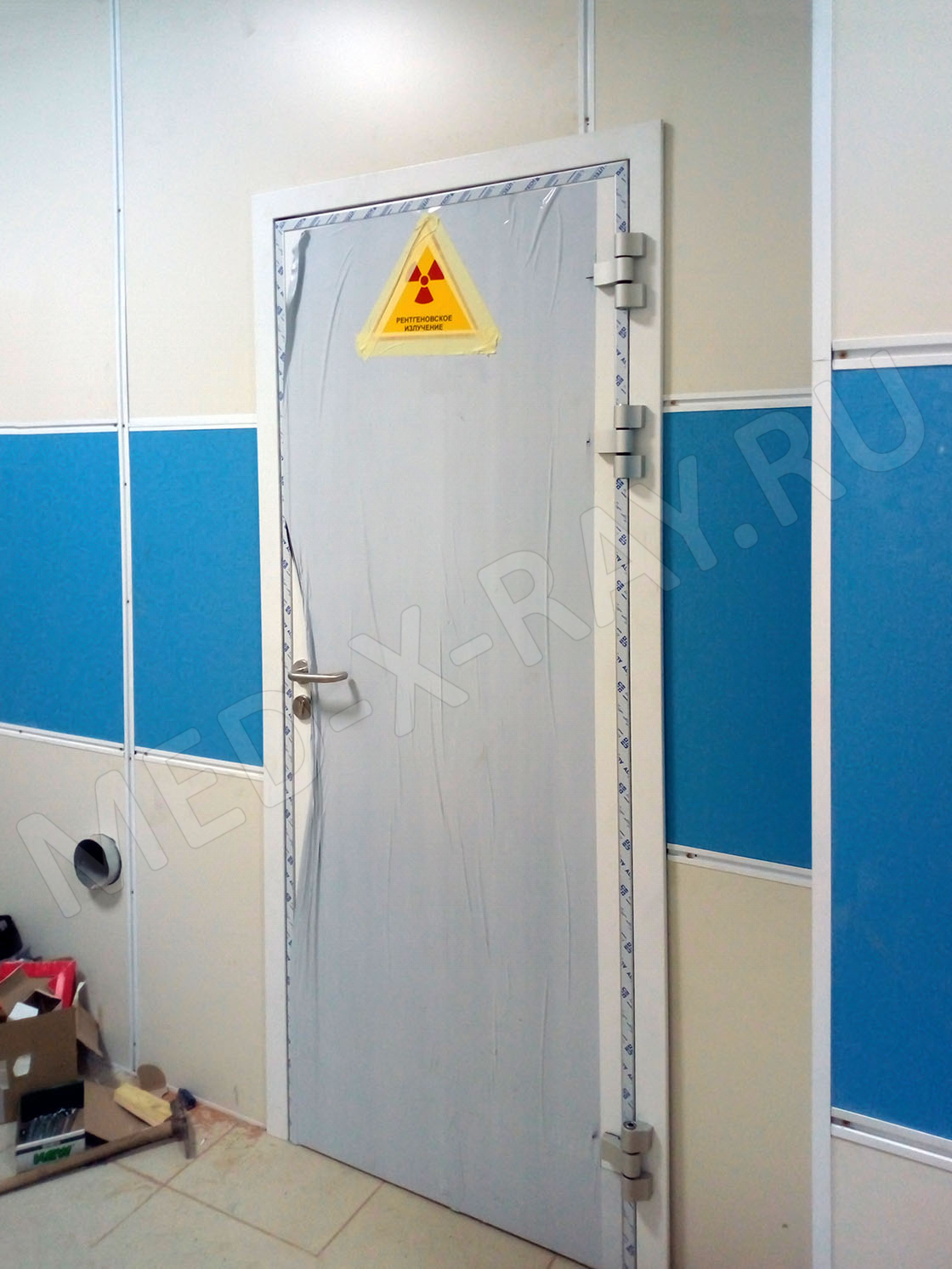 ГБУЗ «Белоглинская ЦРБ» МЗ КК Двери защитные «TISSA-RP»