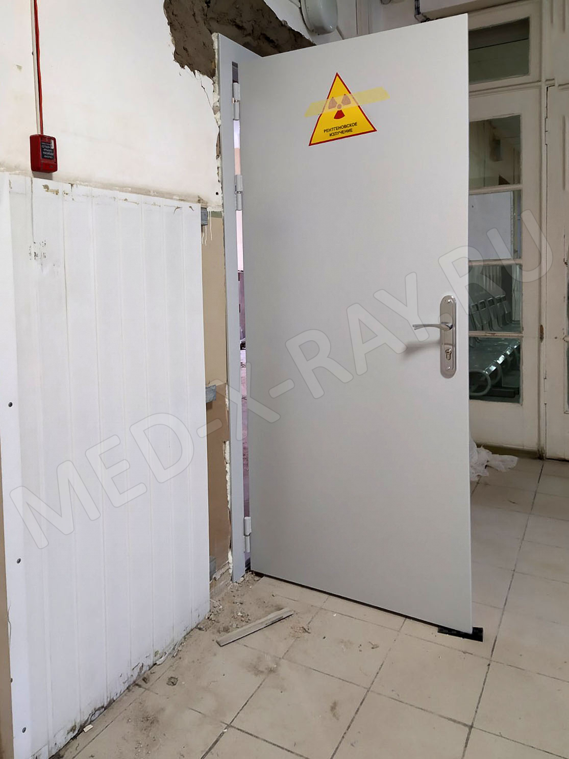 ГБУЗ «ГКБ №6» Двери защитные «SAULA-RP»