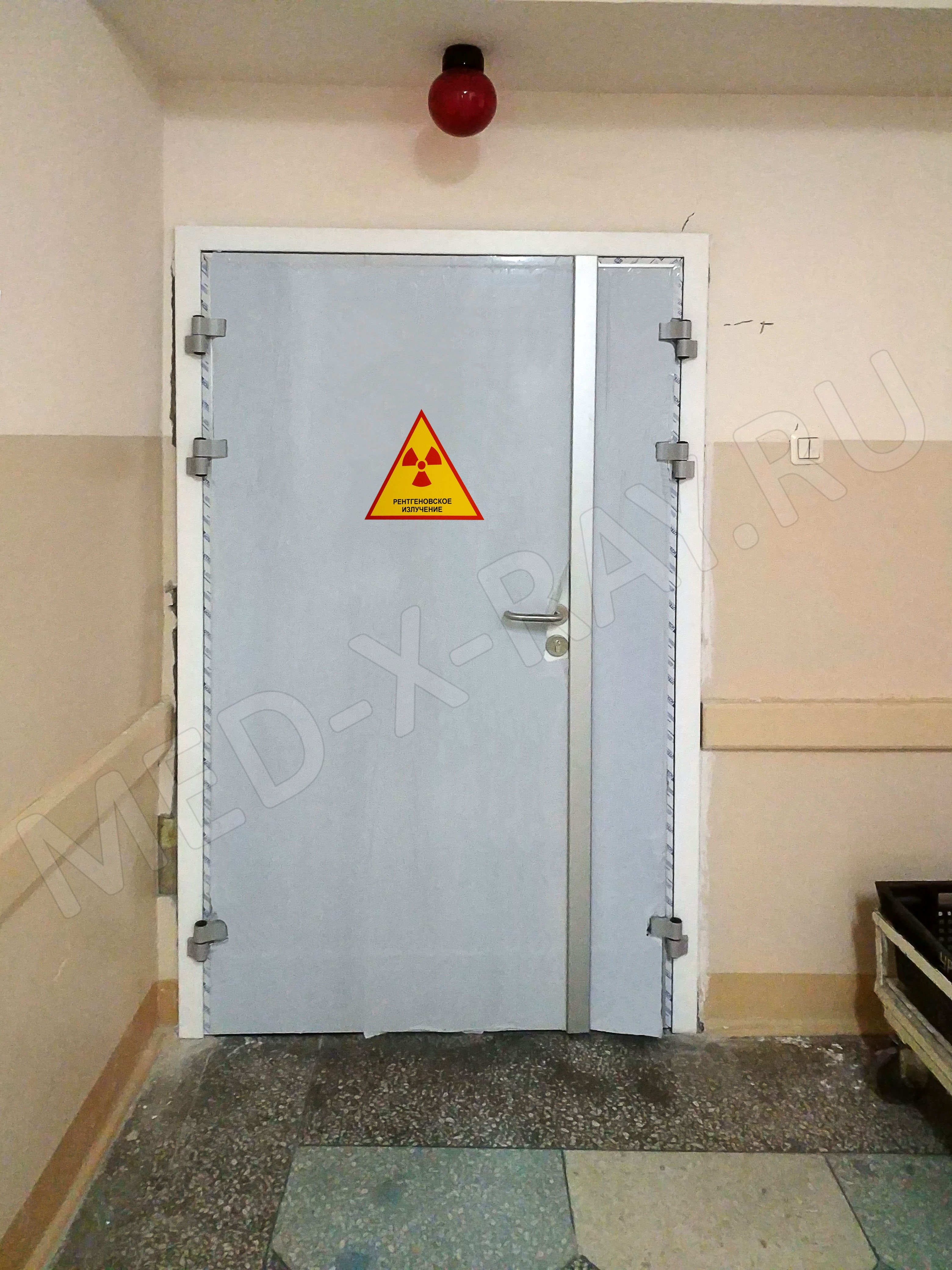 ТОГБУЗ «ГКБ им. Арх. Луки г. Тамбова» Дверь рентгенозащитная