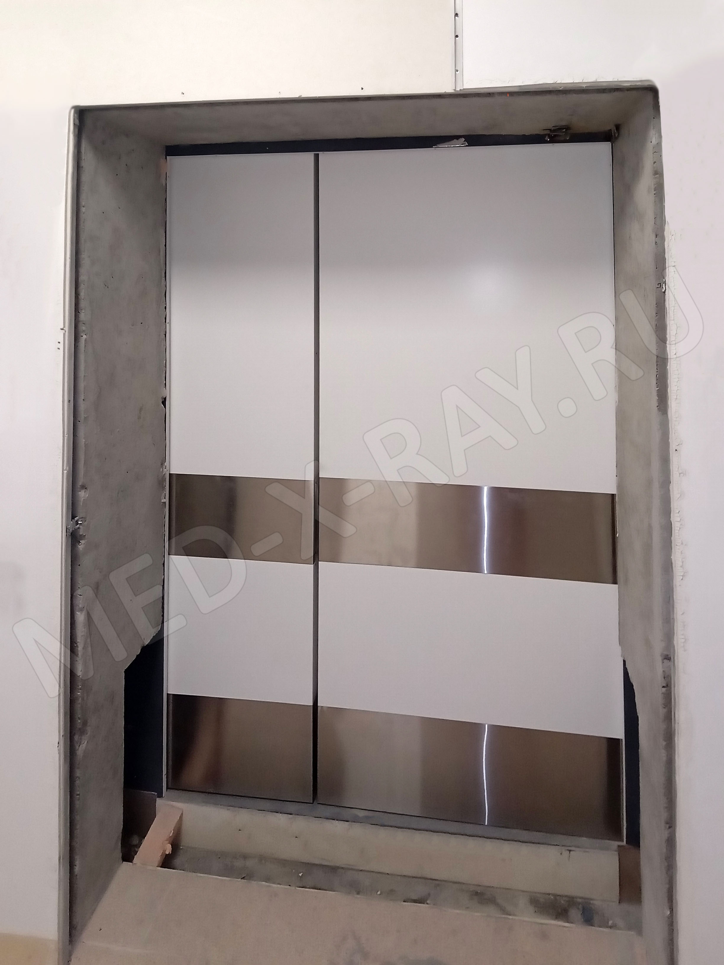 Многофункциональный медицинский центр на территории 1469 военно-морского клинического госпиталя г. Североморск Двери защитные «TISSA-RP»