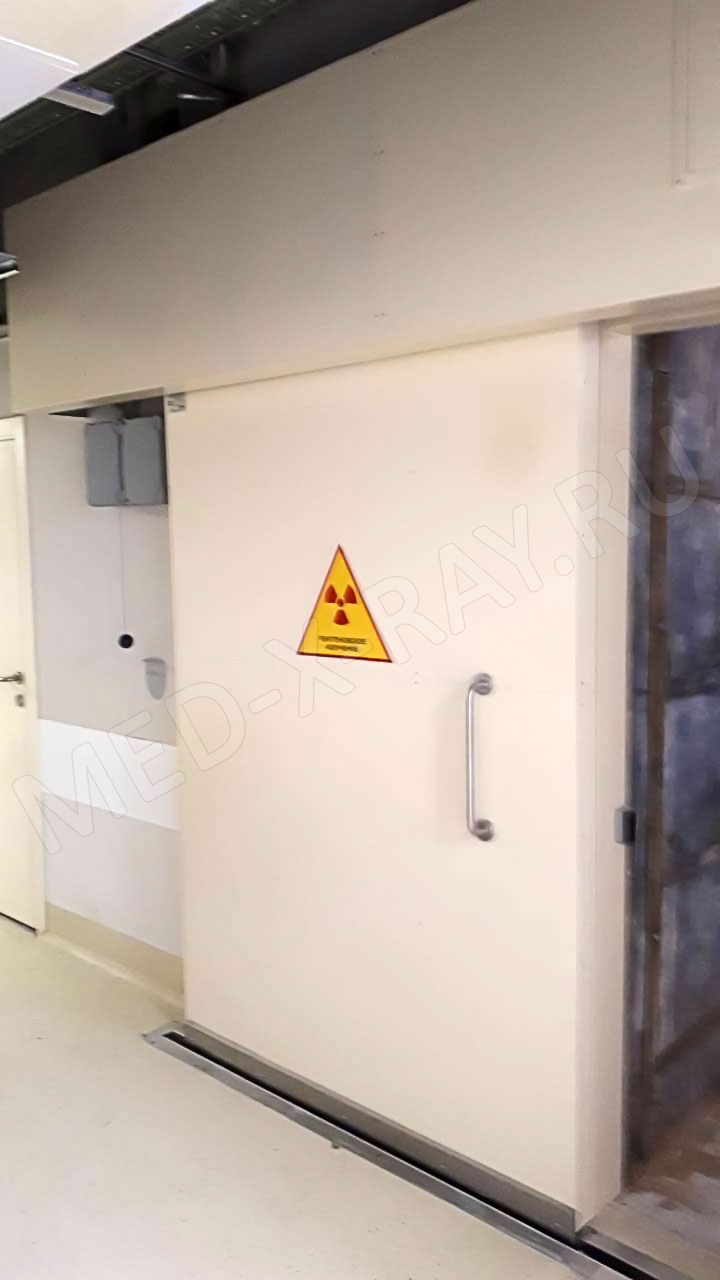 ФГБУ «3 Центральный военный клинический госпиталь им. А.А. Вишневского» Дверь рентгенозащитная