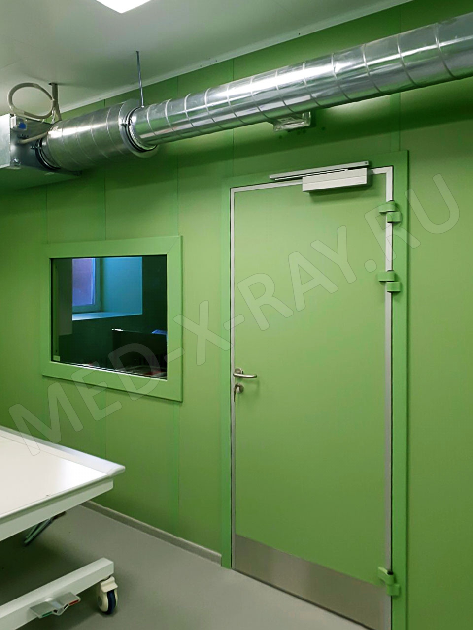 ОГБУЗ «Клиническая больница скорой медицинской помощи» Окно смотровое рентгенозащитное