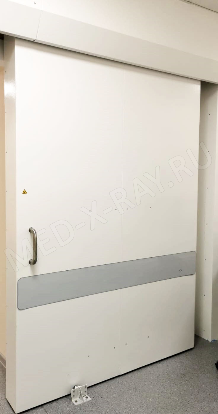 БУ «Окружная Клиническая Больница» Откатная рентгензащитная дверь