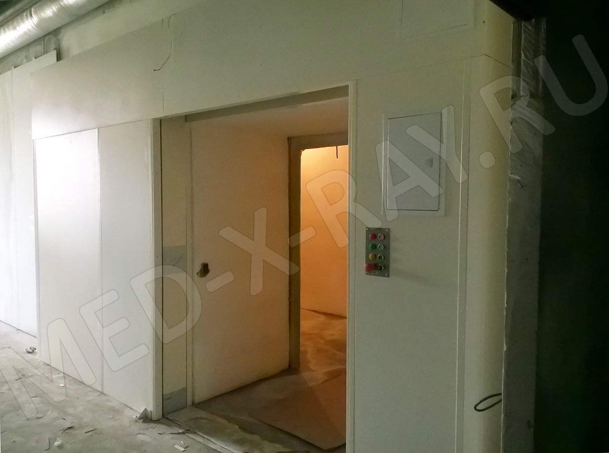 Онкорадиологический центр в г. Балашиха Дверь рентегенозащитная