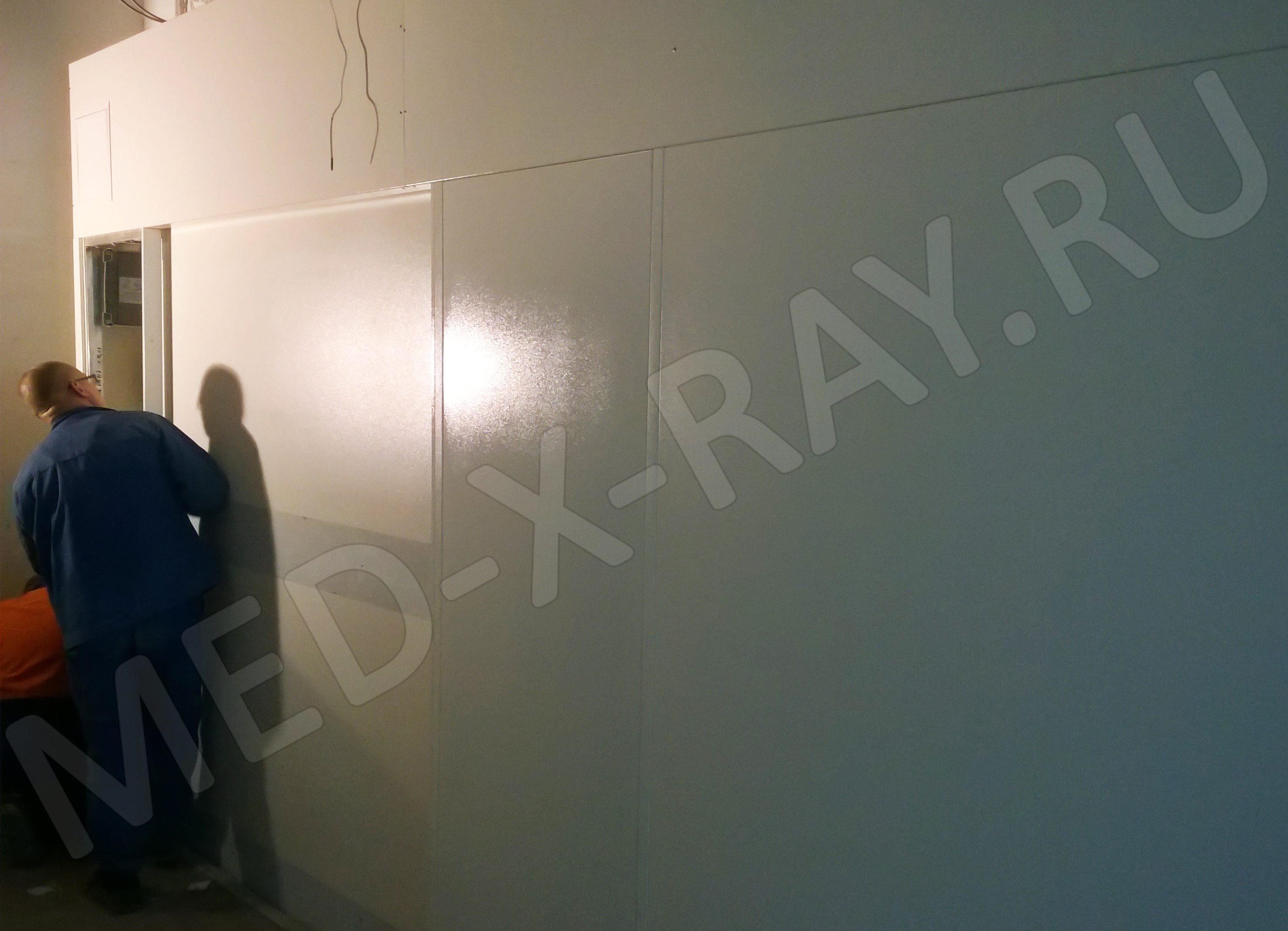 Онкорадиологический центр в г. Балашиха Дверь рентегенозащитная