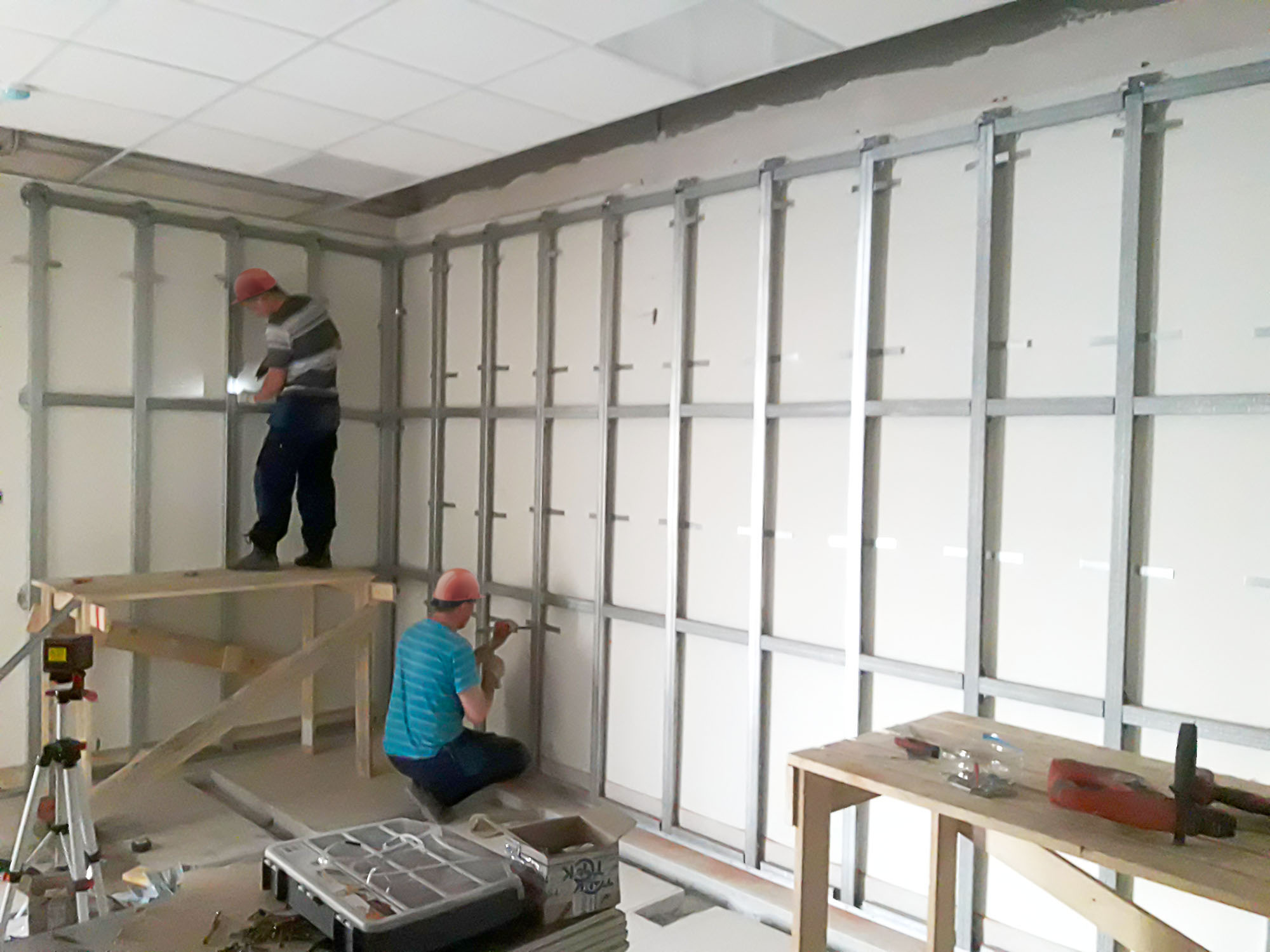 «Перинатальный центр» г. Пенза Монтаж рентгенозащитных панелей