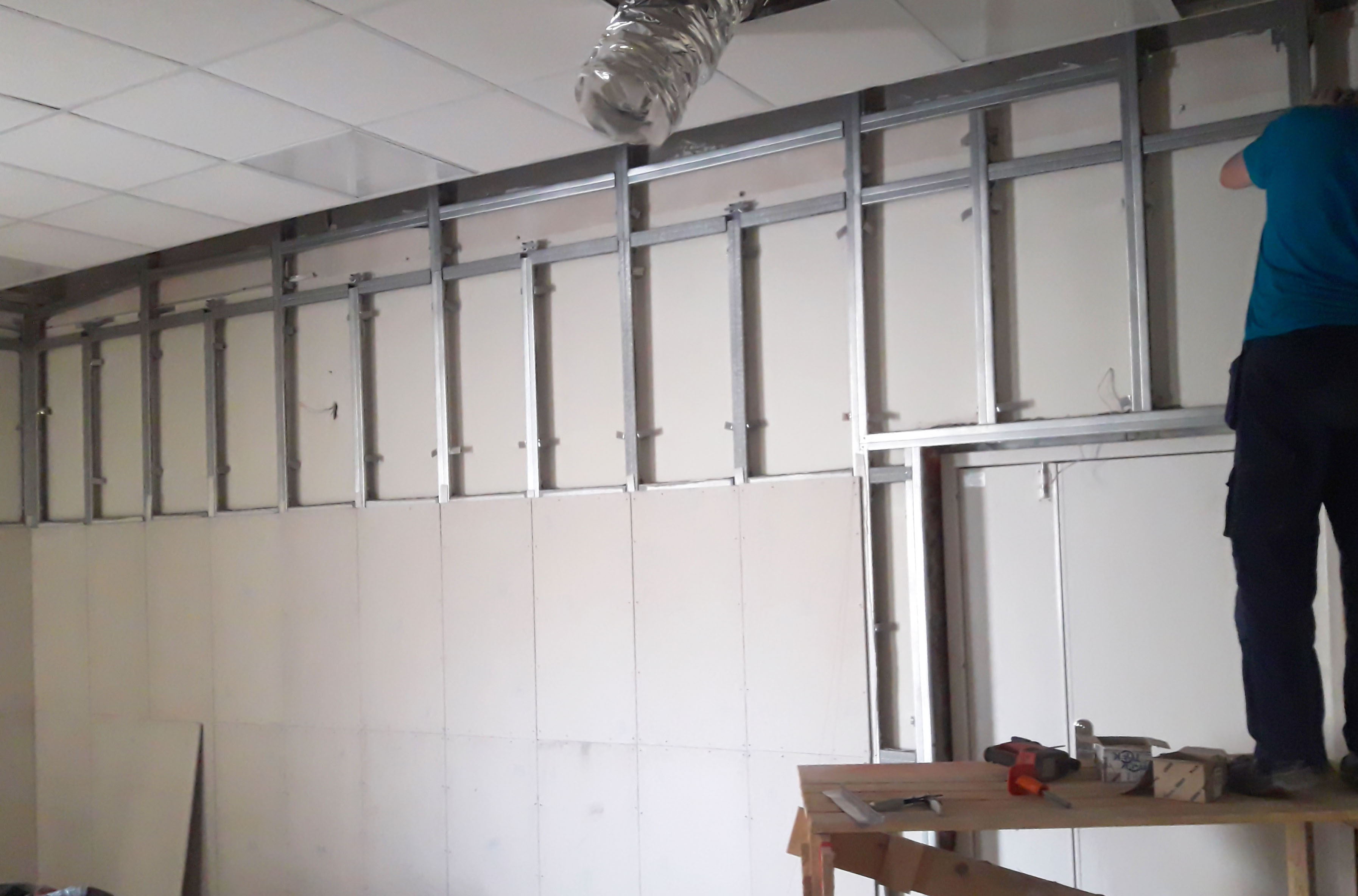 «Перинатальный центр» г. Пенза Монтаж рентгенозащитных панелей