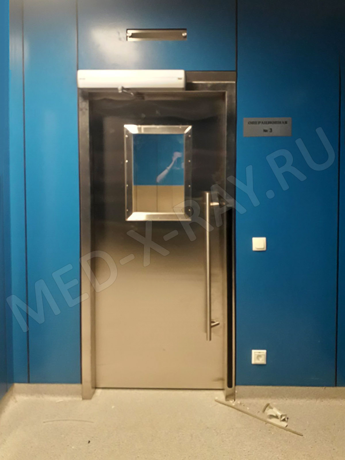 ФГБУ «Национальный медико-хирургический Центр им. Н.И. Пирогова» Дверь защитная ДЗ-TRP