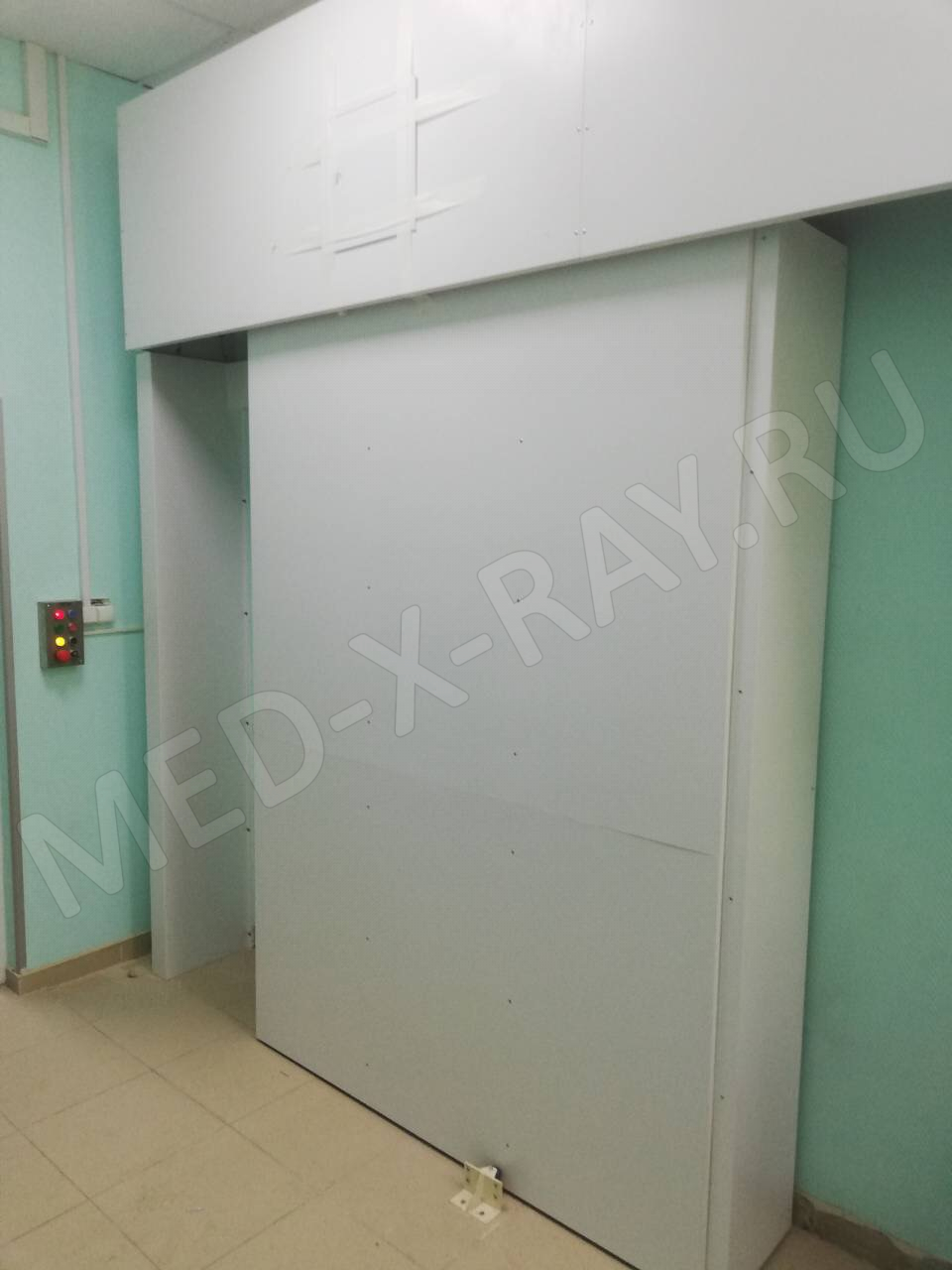 ГБУЗ «Севастопольский Городской онкологический диспансер им.А.А.Задорожного»  Дверь защитная «SAULA-RP»