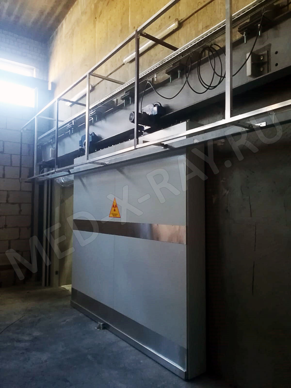 ООО «Завод ТехноЛайн» Монтаж ворот рентгенозащитных