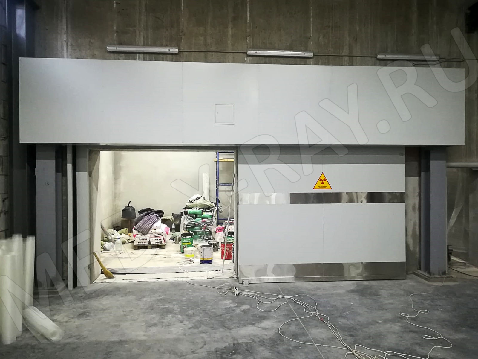 ООО «Завод ТехноЛайн» Монтаж ворот рентгенозащитных