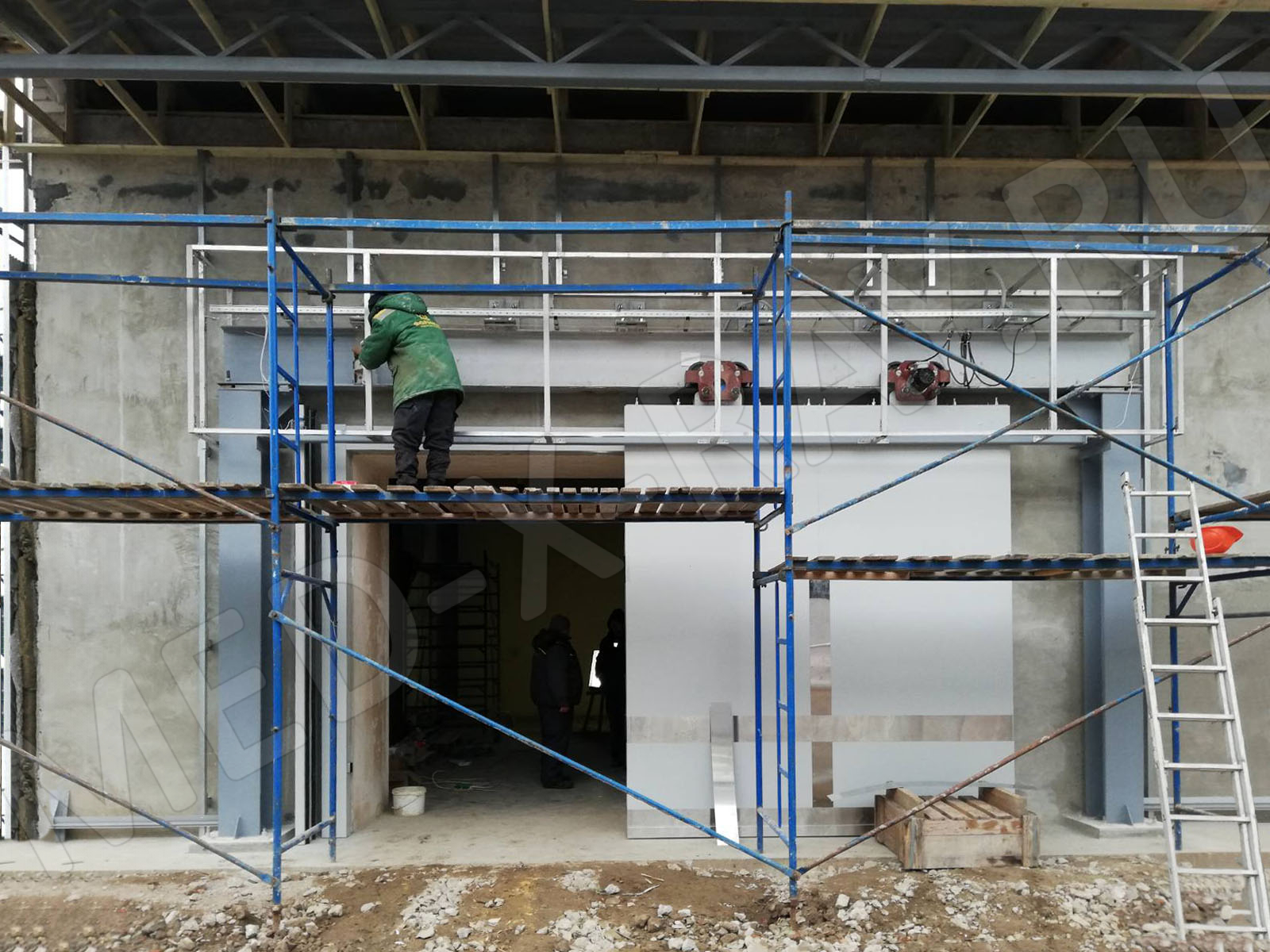 ООО «Технострой» монтаж Ворот защитных «TISSA-RP»