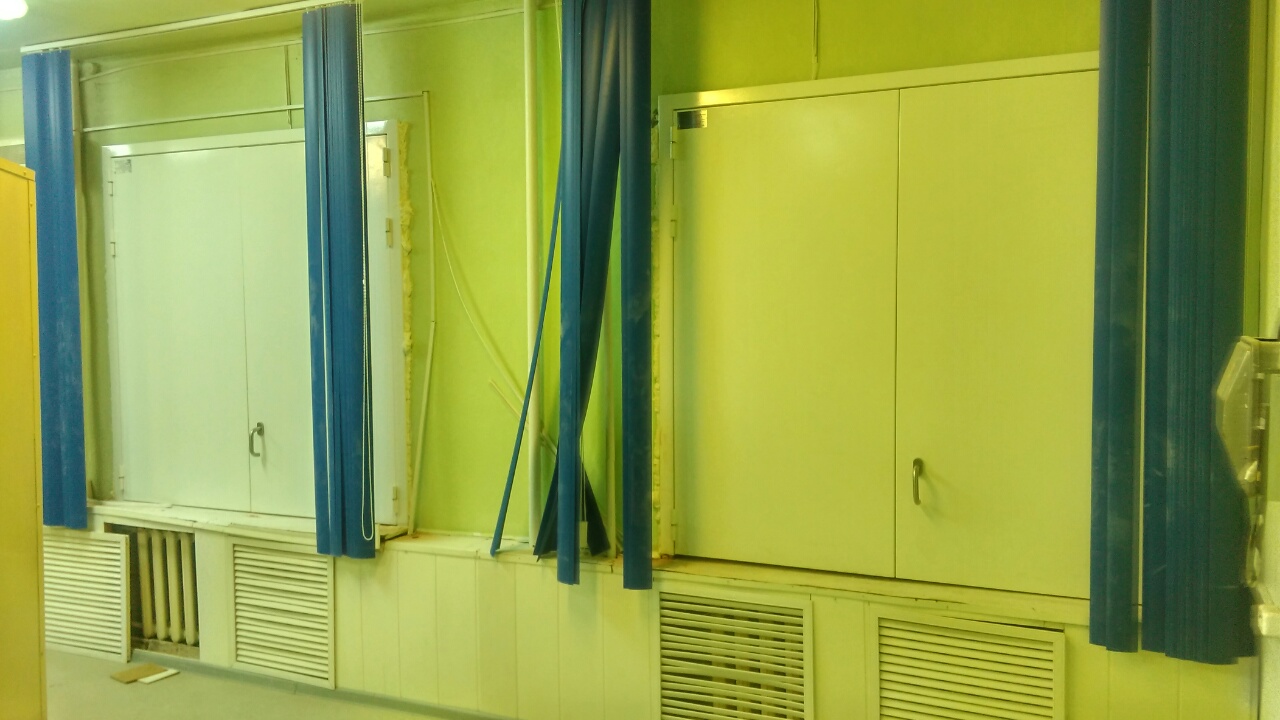 Ставни рентгенозащитные