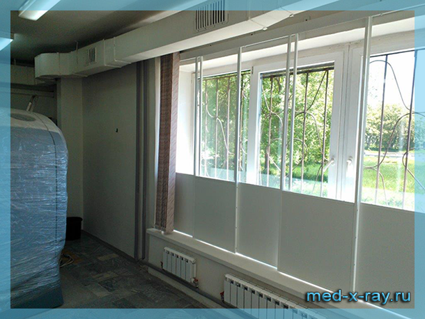 Ставни рентгенозащитные